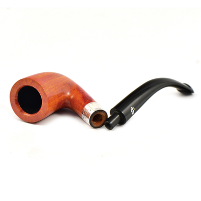 Курительная трубка Peterson Supreme - Smooth 128 Silver Mounted P-Lip, без фильтра вид 7