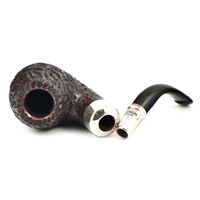 Курительная трубка Peterson System Spigot - Rusticated 302 P-lip, без фильтра вид 6