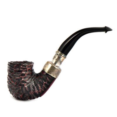 Курительная трубка Peterson System Spigot - Rusticated 313 P-lip, без фильтра вид 1