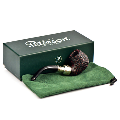 Курительная трубка Peterson System Spigot - Rusticated - 314 P-lip, 9 мм вид 7