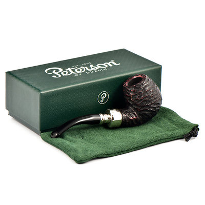 Курительная трубка Peterson System Spigot - Rusticated - B42 P-lip, без фильтра вид 7