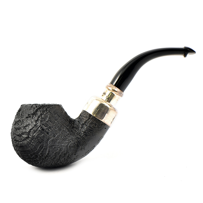 Курительная трубка Peterson System Spigot - SandBlasted - 302 P-lip, без фильтра вид 1