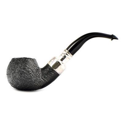 Курительная трубка Peterson System Spigot - SandBlasted - 303 P-lip, без фильтра вид 1