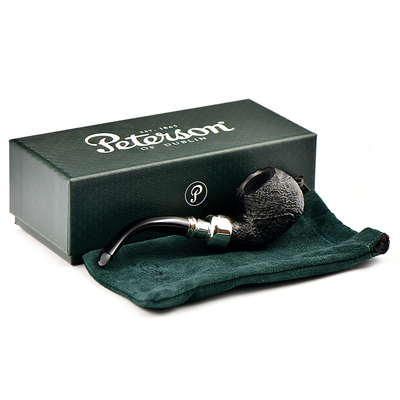 Курительная трубка Peterson System Spigot - SandBlasted - 303 P-lip, без фильтра вид 7