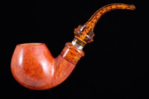 Курительная трубка Ser Jacopo La Fuma Delecta Ambra S472-4 вид 1