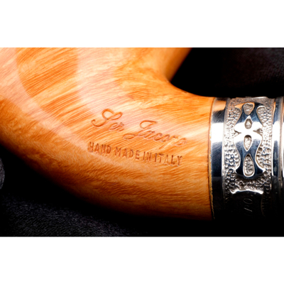 Курительная трубка SER JACOPO Leonardo da Vinci L2 Bent в шкатулке 9 мм S205-2 вид 4