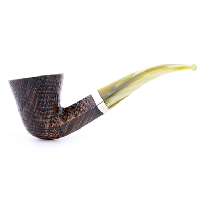 Курительная трубка SER JACOPO Mastro Geppetto Blast-Silver, 9 мм G141 вид 1