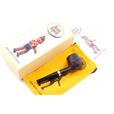 Курительная трубка SER JACOPO Mastro Geppetto Blast Silver, 9 мм G631-1 вид 5