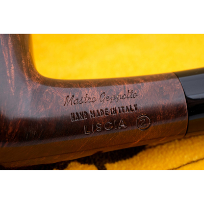 Курительная трубка SER JACOPO Mastro Geppetto Churchwarden, 9 мм G971-9 вид 4