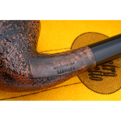 Курительная трубка SER JACOPO Mastro Geppetto Churchwarden Blast, 9 мм G631-6 вид 2