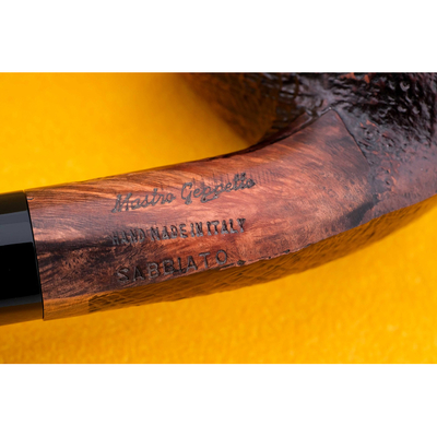 Курительная трубка SER JACOPO Mastro Geppetto Churchwarden Blast, 9 мм G631-4 вид 3