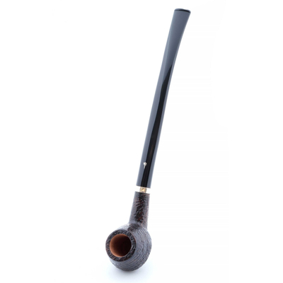 Курительная трубка SER JACOPO Mastro Geppetto Churchwarden Blast Silver, 9 мм G071-1 вид 4