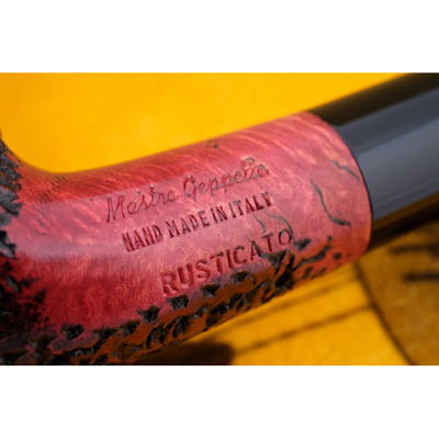 Курительная трубка SER JACOPO Mastro Geppetto Churchwarden Rustic, 9 мм G821-1 вид 4