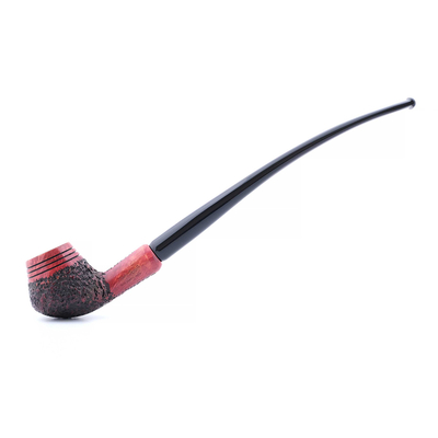Курительная трубка SER JACOPO Mastro Geppetto Churchwarden Rustic, 9 мм G821-3 вид 1
