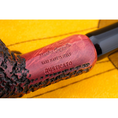 Курительная трубка SER JACOPO Mastro Geppetto Churchwarden Rustic, 9 мм G821-3 вид 3
