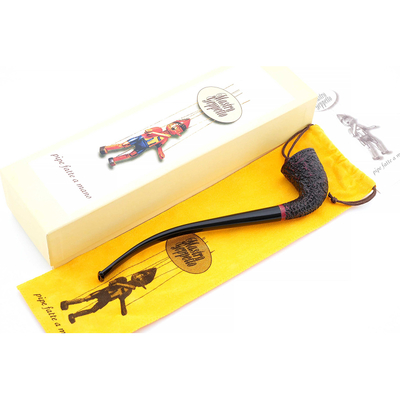 Курительная трубка SER JACOPO Mastro Geppetto Churchwarden Rustic, без фильтра G821-2 вид 5