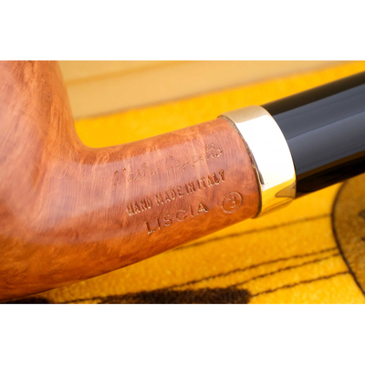 Курительная трубка SER JACOPO Mastro Geppetto Churchwarden Silver, 9 мм G312-1 вид 3