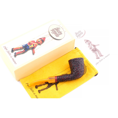 Курительная трубка SER JACOPO Mastro Geppetto Rustic, 9 мм G490-11 вид 5