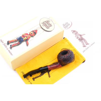 Курительная трубка SER JACOPO Mastro Geppetto Rustic, 9 мм G490-8 вид 5