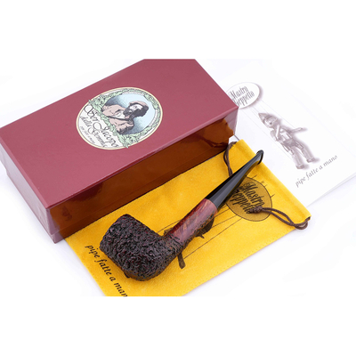 Курительная трубка SER JACOPO Mastro Geppetto Rustic 9 мм, G690-1 вид 5