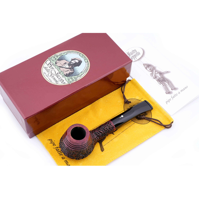 Курительная трубка SER JACOPO Mastro Geppetto Rustic 9 мм, G690-8 вид 5
