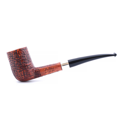 Курительная трубка SER JACOPO S2 Blast Silver, 9 мм S552-1 вид 1