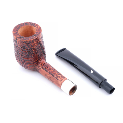 Курительная трубка SER JACOPO S2 Blast Silver, 9 мм S552-1 вид 4