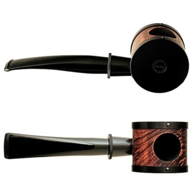 Курительная трубка Tsuge G9 Metal Blowfish Black,9 мм. вид 1