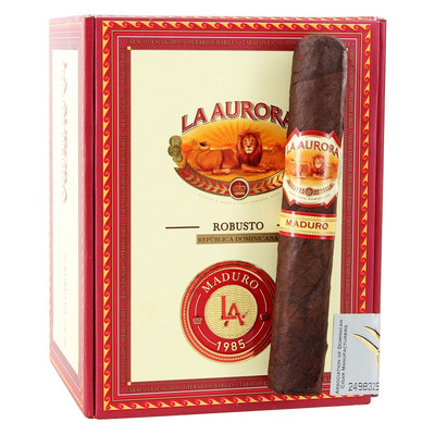 Сигары La Aurora 1985 Maduro Robusto вид 3