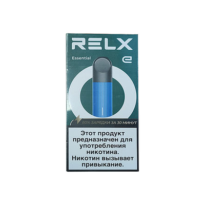Многоразовая электронная система Relx Essential Blue вид 2