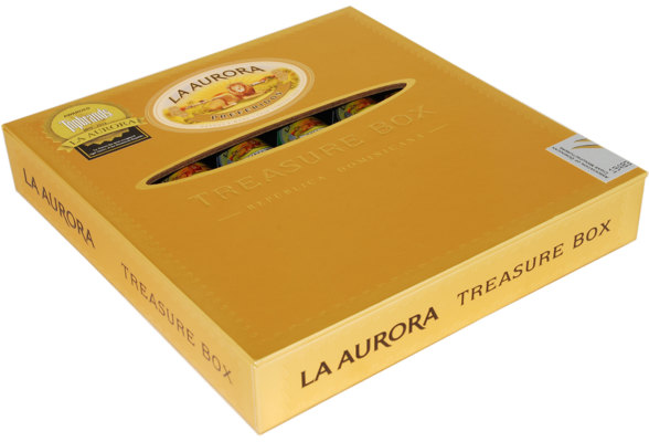 Подарочный набор сигар La Aurora Preferidos Treasure Box вид 1