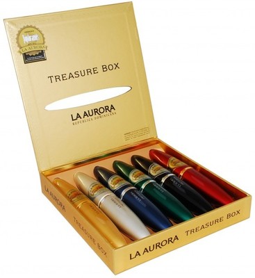 Подарочный набор сигар La Aurora Preferidos Treasure Box вид 2