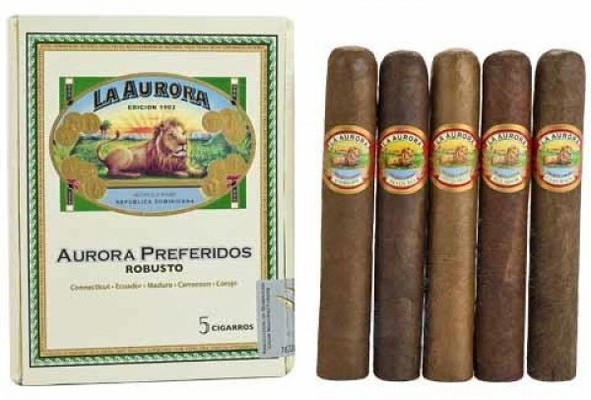 Набор La Aurora Preferidos Robusto Selection Box вид 1