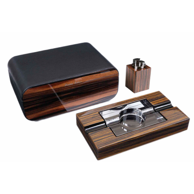 Набор сигарных аксессуаров Gentili SET-SV40-Black вид 1