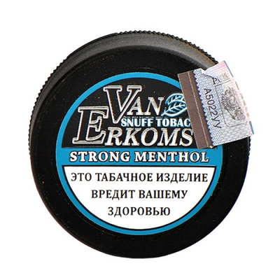 Нюхательный табак Van Erkoms Strong Menthol вид 1