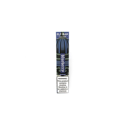 Одноразовая электронная сигарета Elf Bar 1500 Lux Blueberry вид 2