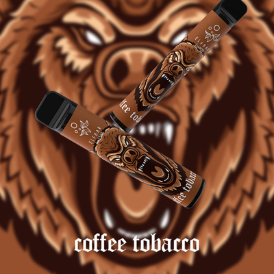 Одноразовая электронная сигарета Elf Bar 1500 Lux Coffee Tobacco вид 2
