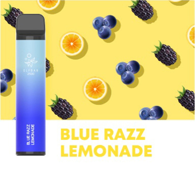 Одноразовая электронная сигарета Elf Bar 2500 Blue Razz Lemonade вид 4