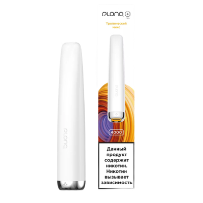 Одноразовая электронная сигарета Plonq Plus Pro 4000 Тропический микс вид 1