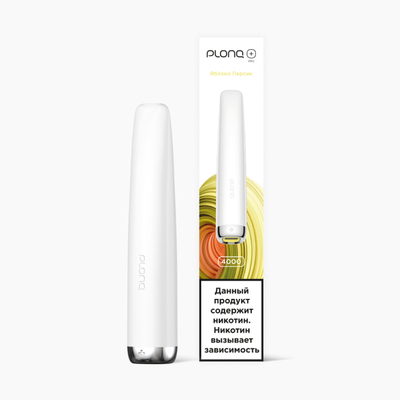 Одноразовая электронная сигарета Plonq Plus Pro 4000 Яблоко Персик вид 1