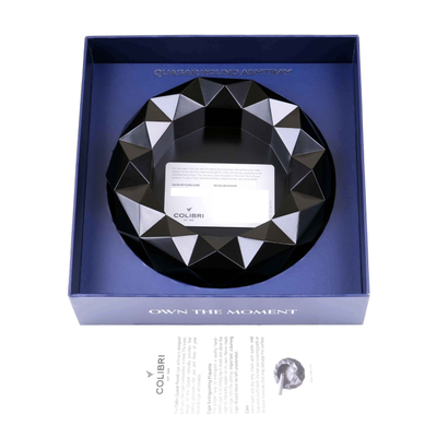 Пепельница Colibri Quasar на 6 сигар, Черный лак Royal AT300T1 вид 3