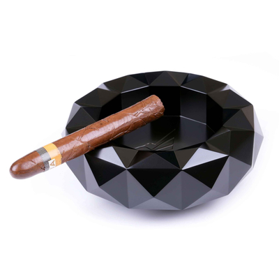 Пепельница Colibri Quasar на 6 сигар, Черный лак Royal AT300T1 вид 2