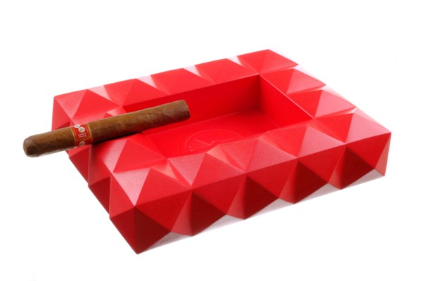 Пепельница Colibri Quasar на 8 сигар, Красный лак AT100T4 вид 4