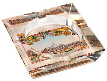 Пепельница сигарная Cuban Vista Henry Clay вид 1