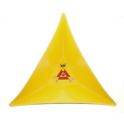 Пепельница фарфоровая Montecristo Tricorn на 3 сигары вид 1