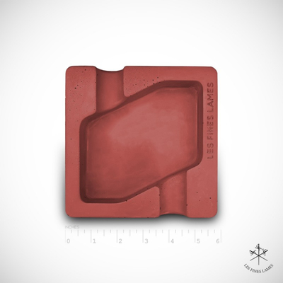 Пепельница DYAD - Red Concrete Ashtray (Красная) вид 2