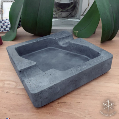 Пепельница DYAD - Green Concrete Ashtray (Зеленая) вид 3