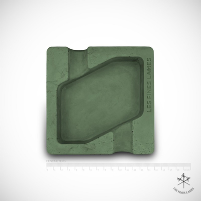 Пепельница DYAD - Green Concrete Ashtray (Зеленая) вид 1