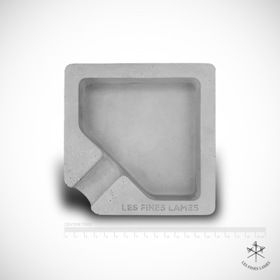 Пепельница MONAD - Gray Concrete Ashtray (Серая) вид 2