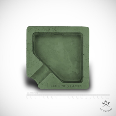 Пепельница MONAD - Green Concrete Ashtray (Зеленая) вид 2